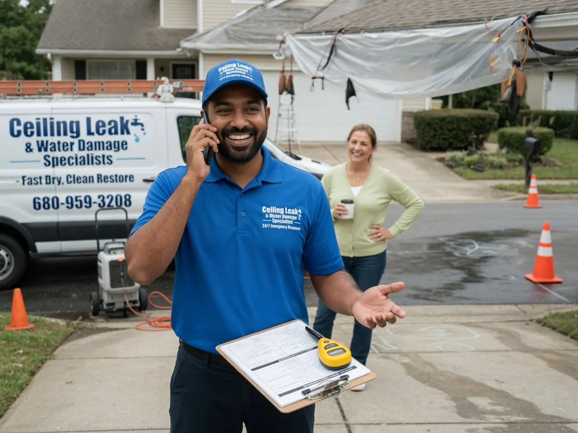 Ceiling Leak Cleanup Norris, SC FAQs